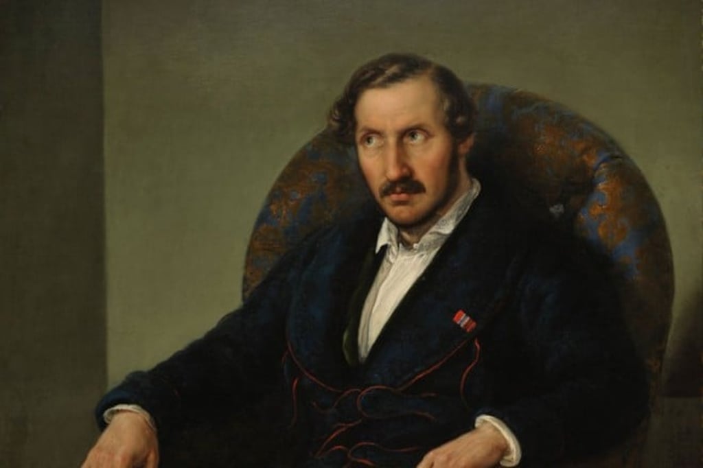 Italian composer Gaetano Donizetti.
